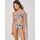 Γυναικείο Lida Σετ Μαγιό - Εμπριμέ μπικίνι - Crop top με έναν ώμο - Ψηλόμεσο Slip - Regular Fit - Lycra