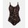 Γυναικείο μαγιό ολόσωμο Rock Club - Animal print - Comfort Line - Κανονικό - Regular Fit - Lycra