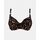 Γυναικείο Μαγιό top Rock Club - Animal print - Bikini για μεγάλο στήθος - Regular Fit - Lycra - Cup E