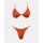 Γυναικείο Σετ μαγιό Rock Club - Terracotta - Bikini με αλυσίδες - Regular Fit - Lycra