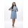 Γυναικεία ρόμπα Galaxy - Γαλάζια - Mini - Regular Fit - Viscose