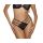 Γυναικείο Slip T-string MED TESSY - Μαύρο - Sexy Σχέδιο - Regular Fit - Polyester