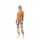 Γυναικεία Πυτζάμα Pink Label - Floral Print - Χρυσό - Viscose - Regular Fit