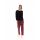 Γυναικεία Πυτζάμα Pink Label - Καρό κόκκινο - Μαύρη - Cotton - Regular Fit