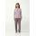 Γυναικεία Πυτζάμα Vamp - Ροζ Houndstooth print - Regular Fit - Cotton