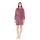 Γυναικεία Ρόμπα Pink Label - Fleece - Κοντή - Dusty Pink - Polyester - Regular Fit