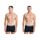 Ανδρικό boxer Walk - Μαύρο - Fashion λάστιχο με logo - 2 pack - Bamboo - Regular Fit