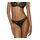 Γυναικείο Brazilian MED SYLVIE - Μαύρo - Μπεζ - Sexy slip - Regular Fit - Polyester