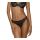 Γυναικείο Brazilian MED SYLVIE - Μαύρo - Μπεζ - Sexy slip - Regular Fit - Polyester