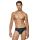 MED Ανδρικό slip GIORGIO - Μαύρο - Μπλε Pixel Print - Regular Fit - Modal