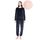 Γυναικεία Πυτζάμα Pink Label - Ροζ - Βελουτέ - Polyester - Regular Fit