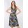 Φόρεμα Claire Katrania - Outwear midi - Εμπριμέ - Ethnic κέντημα