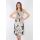 Φόρεμα Claire Katrania - Outwear midi - Εμπριμέ - Φαρδιές τιράντες
