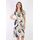 Φόρεμα Claire Katrania - Outwear midi - Εμπριμέ - Λαχούρια