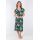Φόρεμα Claire Katrania - Outwear midi - Κοντομάνικο - Print παγώνι