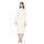Γυναικεία Ρόμπα Pink Label - Midi - Λευκή- Viscose - Regular Fit