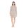 Γυναικεία Ρόμπα Pink Label - Κοντή - Elephant Grey - Bamboo - Regular Fit