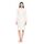 Γυναικεία Ρόμπα Pink Label - Midi - Λευκή- Bamboo - Regular Fit