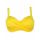 Μαγιό Σουτιέν Strapless Rock Club - Κίτρινο Bikini - Μεγάλο στήθος - Cup D
