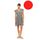 Γυναικείο Beachdress Pink Label -  Φόρεμα - Κόκκινο - Regular Fit - Viscose