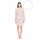 Γυναικεία Ρόμπα Pink Label - Κοντή - Λευκή - Bamboo - Regular Fit