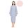 Γυναικεία Ρόμπα Pink Label - Midi - Baby Pink - Cotton - Regular Fit