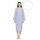 Γυναικεία Ρόμπα Pink Label - Midi - Λευκή - Cotton - Regular Fit