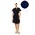 Γυναικείο Beachdress Pink Label -  Φόρεμα Σεμιζιέ - Indigo - Regular Fit - Cotton