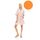 Γυναικεία Ρόμπα Pink Label - Σταυρωτή Apricot - Μανίκι 3/4 - Cotton