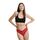 WALK Γυναικείο Slip Lace Brief - Bamboo - Gift Box - Κόκκινο με έλατα