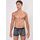 MED Ανδρικό boxer ROGER - Χακί - Μαύρο - Animal Print