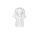 Νυφική ρόμπα Miss Rosy - Σατέν Ιβουάρ με ζώνη