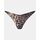 Μαγιό slip Rock Club Panther - Ψηλό κόψιμο - Leopard Print - V σλιπ