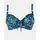 Μαγιό top Rock Club - Spring print - Bikini για μεγάλο στήθος - Cup D E