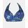 Μαγιό top Τρίγωνο Rock Club - Spring print - Bikini για μεγάλο στήθος - Cup E