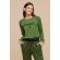 Γυναικεία πυτζάμα Noidinotte - Πράσινη - Animal Print παντελόνι - Βελούδο