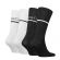 Ανδρικές Κάλτσες Calvin Klein - Μακριές - Logo - Μαύρες & Λευκές - 4 Pack