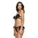Slip string MED FIONA - Μαύρο - Sexy με φτεράSlip string MED FIONA - Μαύρο - Sexy με φτερά