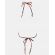 Γυναικείο Μαγιό τρίγωνο Rock Club - Orchid print - Τοπ Bikini - Plus Size - Lycra