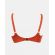 Γυναικείο Μαγιό top Rock Club - Terracotta - Bikini για μεγάλο στήθος - Regular Fit - Lycra - Cup E