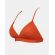 Γυναικείο Μαγιό top Rock Club - Terracotta - Bikini Τρίγωνο με Λάστιχο - Regular Fit - Lycra