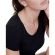 Γυναικείο κοντομάνικο Walk - Μαύρο T-shirt bamboo με λαιμόκοψη
