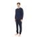 Ανδρική πυτζάμα ULISSE  - Μπλε - Pixel Print - Cotton - Regular Fit