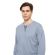 Ανδρική πυτζάμα ULISSE  - Raf Gray - Ριγέ παντελόνι - Cotton - Regular Fit
