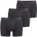Ανδρικό Boxer Levi's - Fashion λάστιχο - Μαύρο - 3 pack - Regular Fit - Cotton