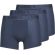 Ανδρικό Boxer Levi's - Fashion λάστιχο - Μπλε - 3 pack - Regular Fit - Cotton