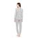 Γυναικεία Φόρμα Pink Label - Φούτερ - Γκρι καρό - Polyester  - Regular Fit