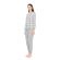 Γυναικεία Φόρμα Pink Label - Φούτερ - Γκρι καρό - Polyester  - Regular FitΓυναικεία Φόρμα Pink Label - Φούτερ - Γκρι καρό - Polyester  - Regular Fit