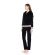 Γυναικεία Φόρμα Pink Label - Με ζακέτα - Μαύρη - Polyester  - Regular FitΓυναικεία Φόρμα Pink Label - Με ζακέτα - Μαύρη - Polyester  - Regular Fit