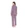 Γυναικεία Πυτζάμα σεμιζιέ Pink Label - Μωβ - Soft Velvet - Polyester  - Regular Fit